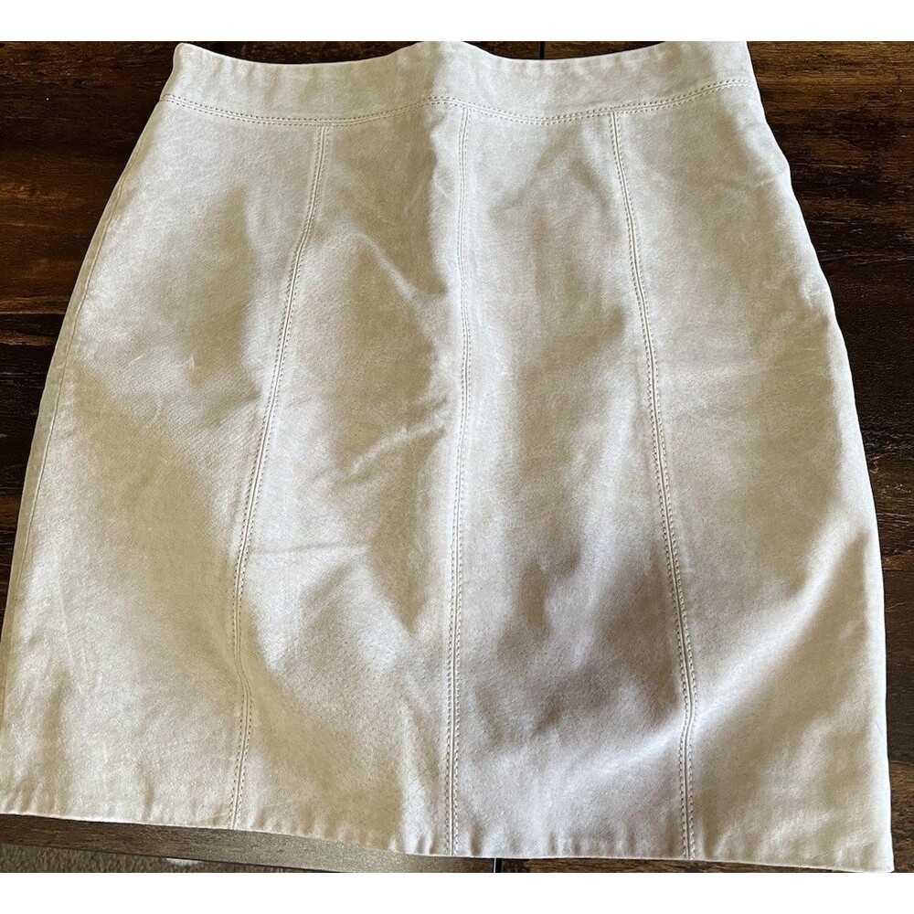Bardot Leather Suede Size 6 Skirt.